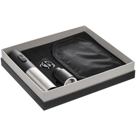 Винный набор Winetura, черный Винный набор Winetura, черный