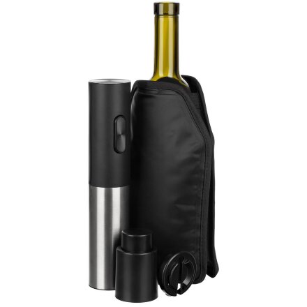 Винный набор Winetura, черный Винный набор Winetura, черный