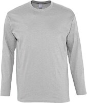 Футболка с длинным рукавом Monarch 150, серый меланж Футболка с длинным рукавом Monarch 150, серый меланж