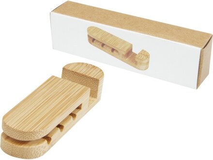 Edulis бамбуковый кабельный органайзер , бежевый Edulis бамбуковый кабельный органайзер , бежевый