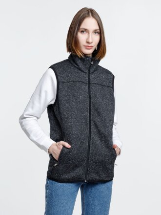 Жилет унисекс Gotland, черный Жилет унисекс Gotland, черный