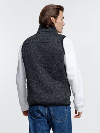 Жилет унисекс Gotland, черный Жилет унисекс Gotland, черный