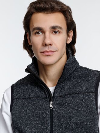 Жилет унисекс Gotland, черный Жилет унисекс Gotland, черный