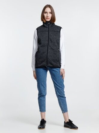 Жилет унисекс Gotland, черный Жилет унисекс Gotland, черный