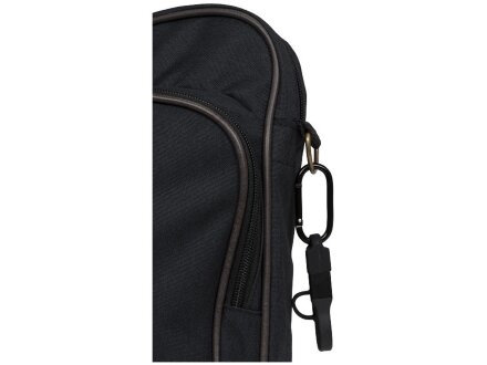 Кабель для зарядки Fold 3-в-1 с карабином, черный Кабель для зарядки Fold 3-в-1 с карабином, черный