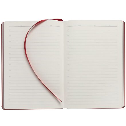 Ежедневник Shall, недатированный, красный Ежедневник Shall, недатированный, красный