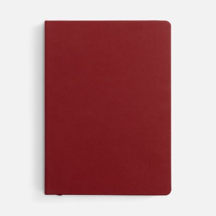 Ежедневник Shall, недатированный, красный Ежедневник Shall, недатированный, красный