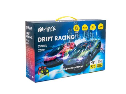 Набор радиоуправляемых машин HIPER DRIFT RACING Набор радиоуправляемых машин HIPER DRIFT RACING