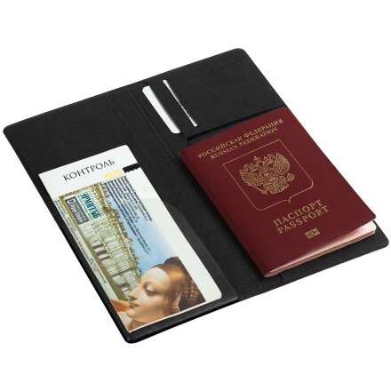 Органайзер для путешествий Devon, черный Органайзер для путешествий Devon, черный