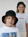 Панама детская Bizbolka Challenge Kids, черная с нанесением логотипа