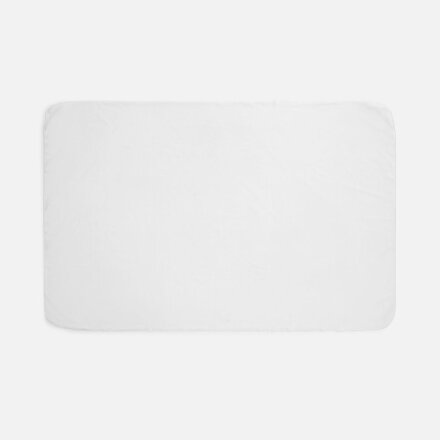 Флисовый плед Warm&Peace, белый