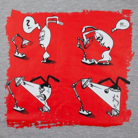 Толстовка «Ногиотушей», серый меланж Толстовка «Ногиотушей», серый меланж