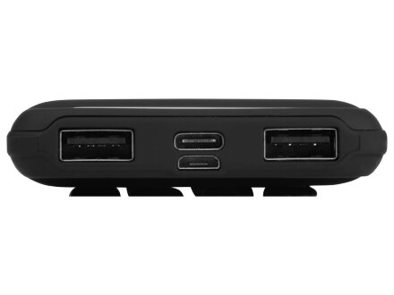 Портативное беспроводное зарядное устройство Airbank, 10000 mAh, черный Портативное беспроводное зарядное устройство Airbank, 10000 mAh, черный