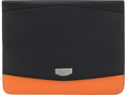 Папка для документов Gabin, черный/оранжевый (Р) Папка для документов Gabin, черный/оранжевый (Р)