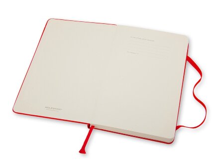 Записная книжка Moleskine Classic (в линейку) в твердой обложке, Large (13х21см), красный Записная книжка Moleskine Classic (в линейку) в твердой обложке, Large (13х21см), красный