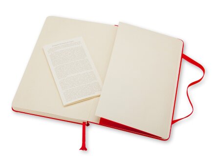 Записная книжка Moleskine Classic (в линейку) в твердой обложке, Large (13х21см), красный Записная книжка Moleskine Classic (в линейку) в твердой обложке, Large (13х21см), красный