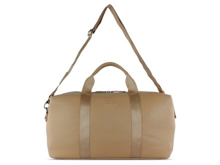 Сумка дорожная BUGATTI Elsa, песочного цвета, воловья кожа/полиэстер, 47х22х24 см Сумка дорожная BUGATTI Elsa, песочного цвета, воловья кожа/полиэстер, 47х22х24 см