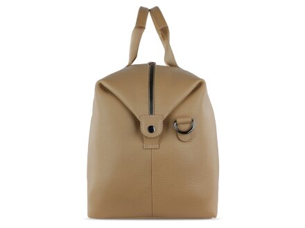 Сумка дорожная BUGATTI Elsa, песочного цвета, воловья кожа/полиэстер, 47х22х24 см Сумка дорожная BUGATTI Elsa, песочного цвета, воловья кожа/полиэстер, 47х22х24 см