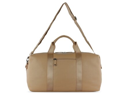Сумка дорожная BUGATTI Elsa, песочного цвета, воловья кожа/полиэстер, 47х22х24 см Сумка дорожная BUGATTI Elsa, песочного цвета, воловья кожа/полиэстер, 47х22х24 см