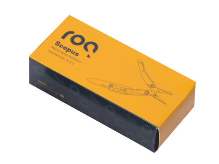 Мультитул-пассатижи Scopus 4-в-1 с двумя битами, черный Мультитул-пассатижи Scopus 4-в-1 с двумя битами, черный