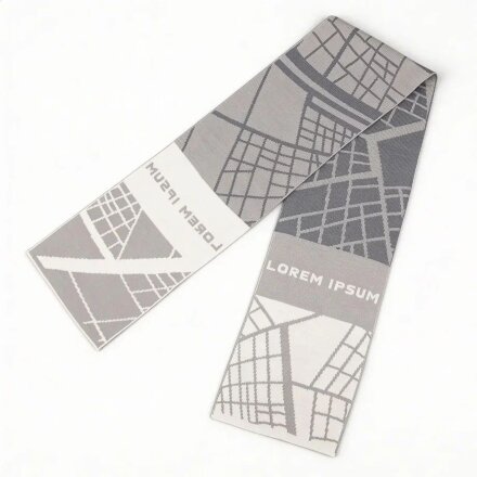 Шарф на заказ Tricksy Light, M, полушерсть Шарф на заказ Tricksy Light, M, полушерсть