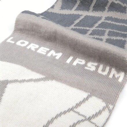 Шарф на заказ Tricksy Light, M, полушерсть Шарф на заказ Tricksy Light, M, полушерсть