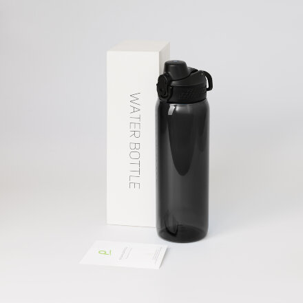 Бутылка для воды Nevada, черная Бутылка для воды Nevada, черная