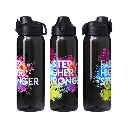 Бутылка для воды Nevada, черная Бутылка для воды Nevada, черная