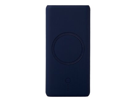 Внешний беспроводной аккумулятор c QC/PD Reload, 10000 mAh, темно-синий (Р)