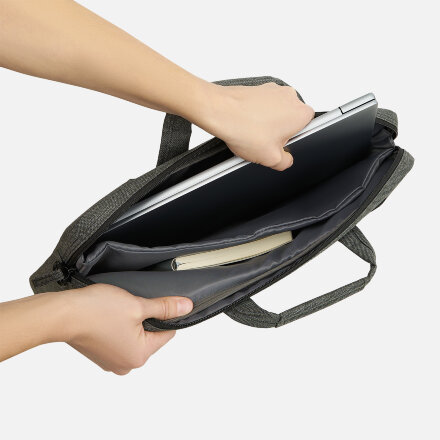 Сумка для ноутбука Migliores, серый/серый Сумка для ноутбука Migliores, серый/серый