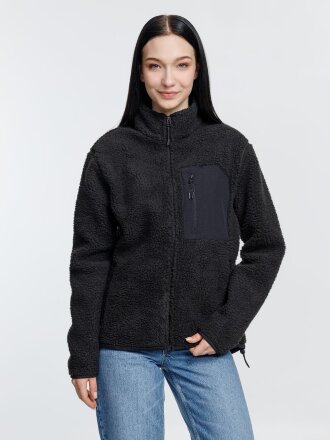 Куртка унисекс Fury, темно-серая (графит) Куртка унисекс Fury, темно-серая (графит)