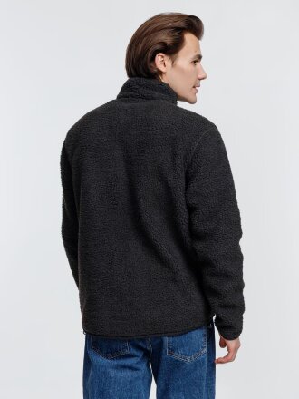 Куртка унисекс Fury, темно-серая (графит) Куртка унисекс Fury, темно-серая (графит)