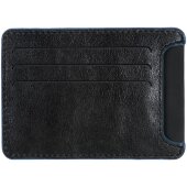 Чехол для карточек Arrival, черный с синим Чехол для карточек Arrival, черный с синим