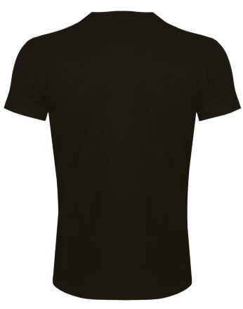 Футболка мужская приталенная Imperial Fit 190, черная Футболка мужская приталенная Imperial Fit 190, черная