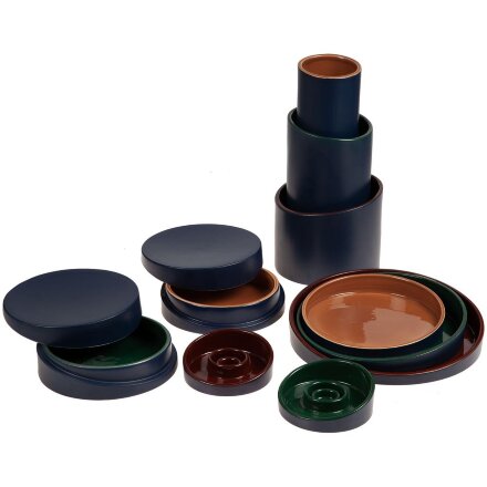 Шкатулка Form Fluid, бордовая Шкатулка Form Fluid, бордовая