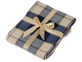 Плед акриловый в клетку Tartan, синий Плед акриловый в клетку Tartan, синий