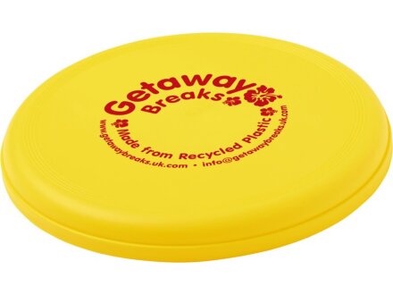 Фрисби Orbit из переработанной плстмассы, желтый Фрисби Orbit из переработанной плстмассы, желтый