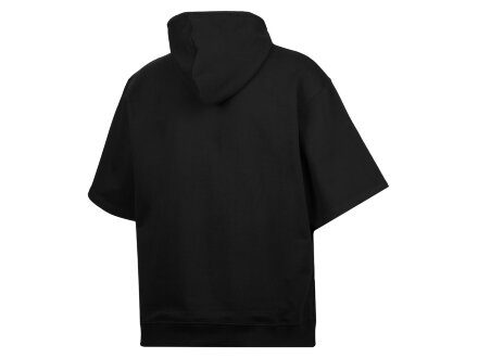 Худи оверсайз с коротким рукавом Warsaw унисекс, черный Худи оверсайз с коротким рукавом Warsaw унисекс, черный