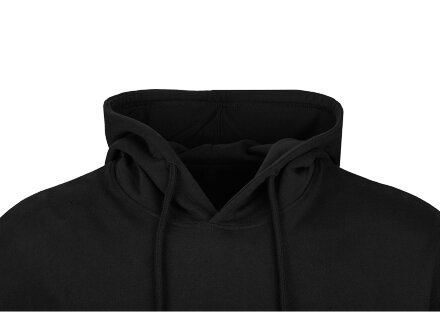 Худи оверсайз с коротким рукавом Warsaw унисекс, черный Худи оверсайз с коротким рукавом Warsaw унисекс, черный