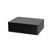 Подарочная коробка-трансформер средняя, черная