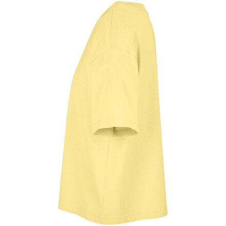 Футболка оверсайз женская Boxy Women, светло-желтая Футболка оверсайз женская Boxy Women, светло-желтая