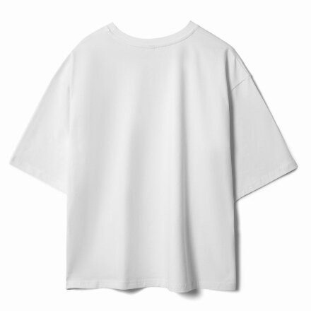 Футболка унисекс оверсайз Street Vibes, молочно-белая Футболка унисекс оверсайз Street Vibes, молочно-белая