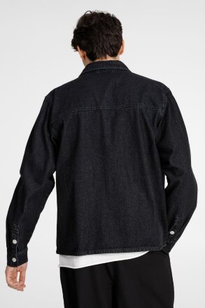 Куртка джинсовая O3, черная Куртка джинсовая O3, черная