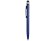 Ручка-стилус металлическая шариковая Poke, синий/черный Ручка-стилус металлическая шариковая Poke, синий/черный