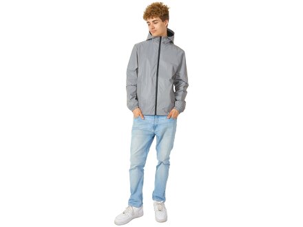 Ветровка светоотражающая S, серебристый Ветровка светоотражающая S, серебристый