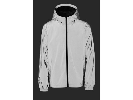 Ветровка светоотражающая S, серебристый Ветровка светоотражающая S, серебристый