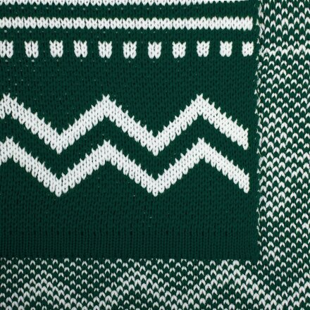 Плед Elnik, зеленый с молочно-белым Плед Elnik, зеленый с молочно-белым