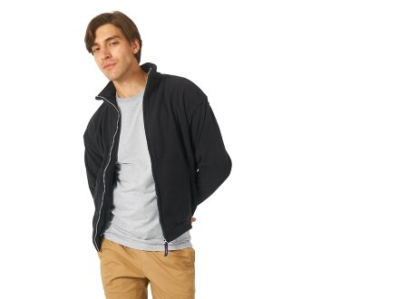 Куртка флисовая Nashville мужская, черный Куртка флисовая Nashville мужская, черный