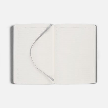 Ежедневник Shall, недатированный, серый