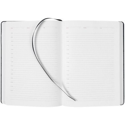 Ежедневник Gems, недатированный, черный Ежедневник Gems, недатированный, черный